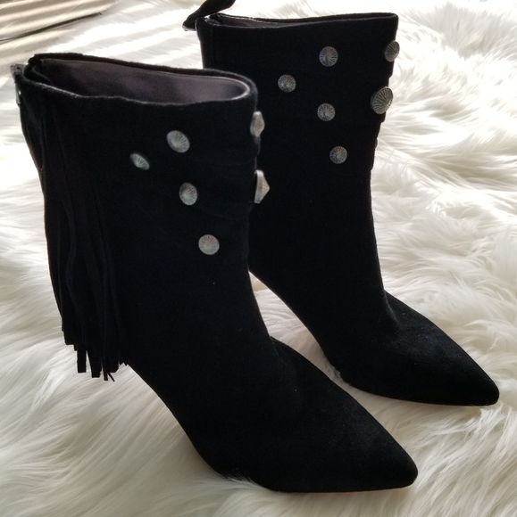 ⬇️ PAIGE Leah Fringe Bootie Sz 6 - Picture 7 of 16